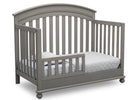 Delta Children Storm (161) Aden 4-in-1 Convertible Crib (W337550) Toddler Bed Conversion, b4b 9-Aden 4-in-1 Convertible Crib