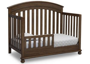 Delta Children Antique Chestnut (2100) Aden 4-in-1 Convertible Crib (W337550) Toddler Bed Conversion, c4c 17