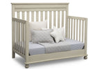 Delta Children Antique White (122) Franklin 4-in-1 Convertible Crib (W337550) Day Bed Conversion, a5a 4-Franklin 4-in-1 Convertible Crib