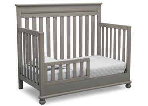 Delta Children Storm (161) Franklin 4-in-1 Convertible Crib (W337650) Toddler Bed Conversion, b4b 11