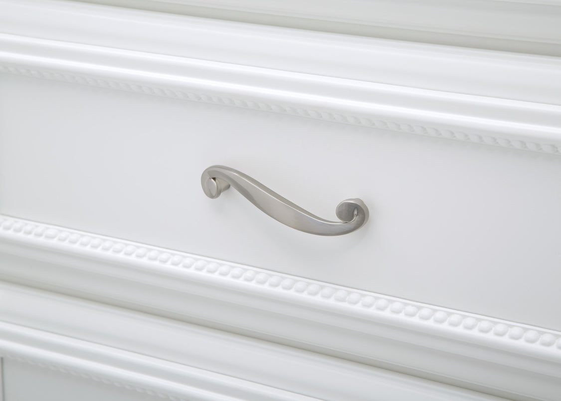 Simmons Kids Bianca White (130) Fairytale 5 Drawer Chest, Detail View 2