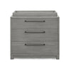 DCB: Rustic Ash (1376) 6-Willow 3 Drawer Dresser with Changing Top