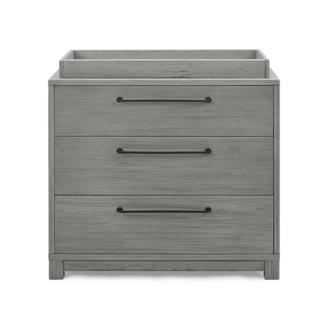 DCB: Rustic Ash (1376) 6-Willow 3 Drawer Dresser with Changing Top