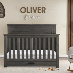 Caden 6-in-1 Rustic Grey Crib with Trundle Drawer 4