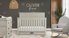 Caden 6-in-1 Rustic Mist Crib with Trundle Drawer 2-Caden Collection