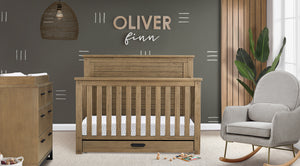 Caden 6-in-1 Rustic Grey Acorn with Trundle Drawer 4