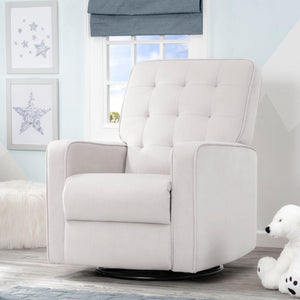 Delta Children Linen (150) Graham Nursery Glider Swivel Recliner 27