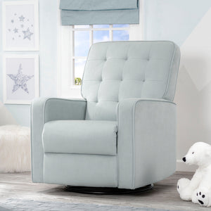 Delta Children Mist (934) Graham Nursery Glider Swivel Recliner 45