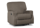 Graphite with Dove Grey (944) 7-Charlie Nursery Recliner Swivel Glider Chair