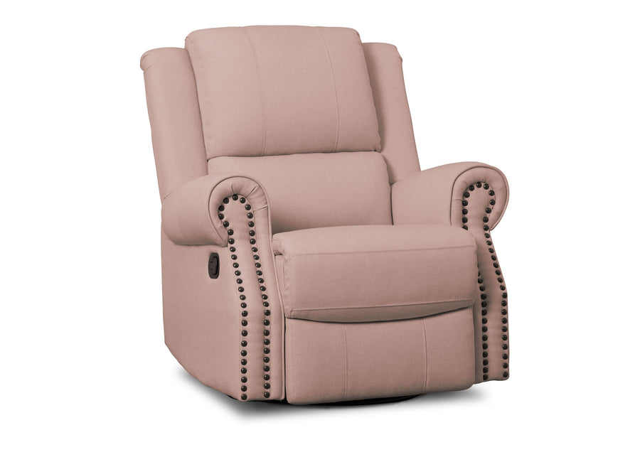 Blush (636) 2-Drake Nursery Recliner Swivel Glider Chair