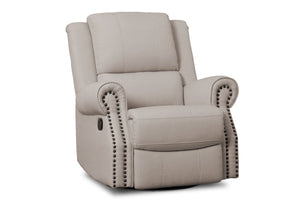 Delta Children Flax (710) Dexter Nursery Recliner Swivel Glider Chair (W2524310C), Right View, b2b 8