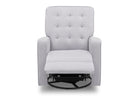 Delta Home Linen (150) Grant Glider Swivel Recliner, Front Reclined Silo View 7-Grant Glider Swivel Recliner Featuring LiveSmart Fabric by Culp