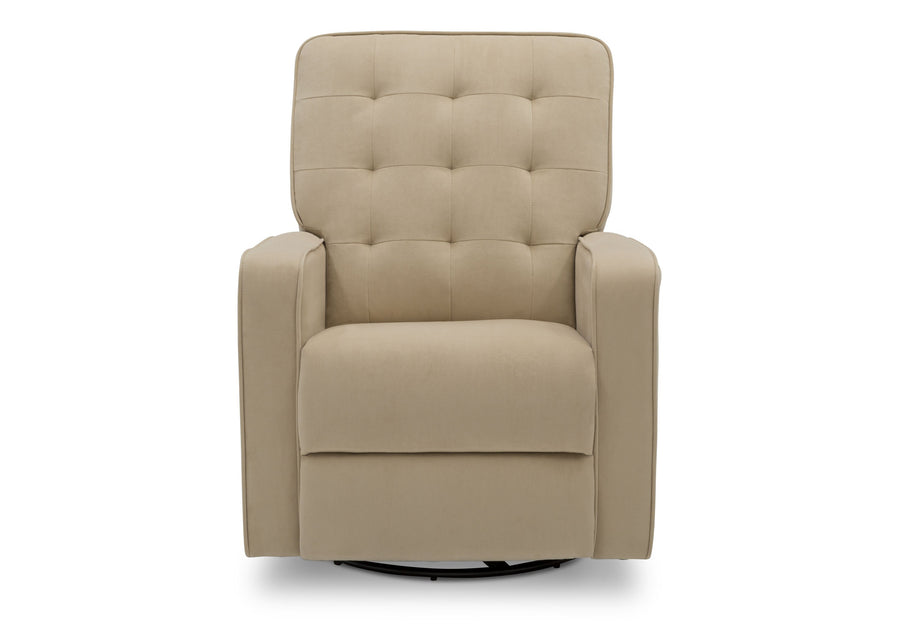 Delta Home Sisal (727) Grant Glider Swivel Recliner, Front Silo View 10-Grant Glider Swivel Recliner Featuring LiveSmart Fabric by Culp