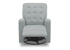 Delta Home Mist (934) Grant Glider Swivel Recliner, Front Reclined Silo View 23-Grant Glider Swivel Recliner Featuring LiveSmart Fabric by Culp