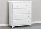 Bianca White (130) 5-Emerson 4 Drawer Chest