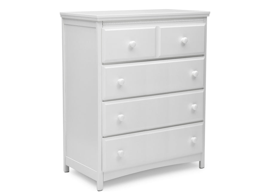 Bianca White (130) 7-Emerson 4 Drawer Chest