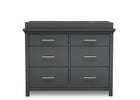 DCB: Charcoal Grey (029) 5-Avery 6 Drawer Dresser with Changing Top