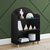Ebony with Natural (1482) 14-Reese Bookcase