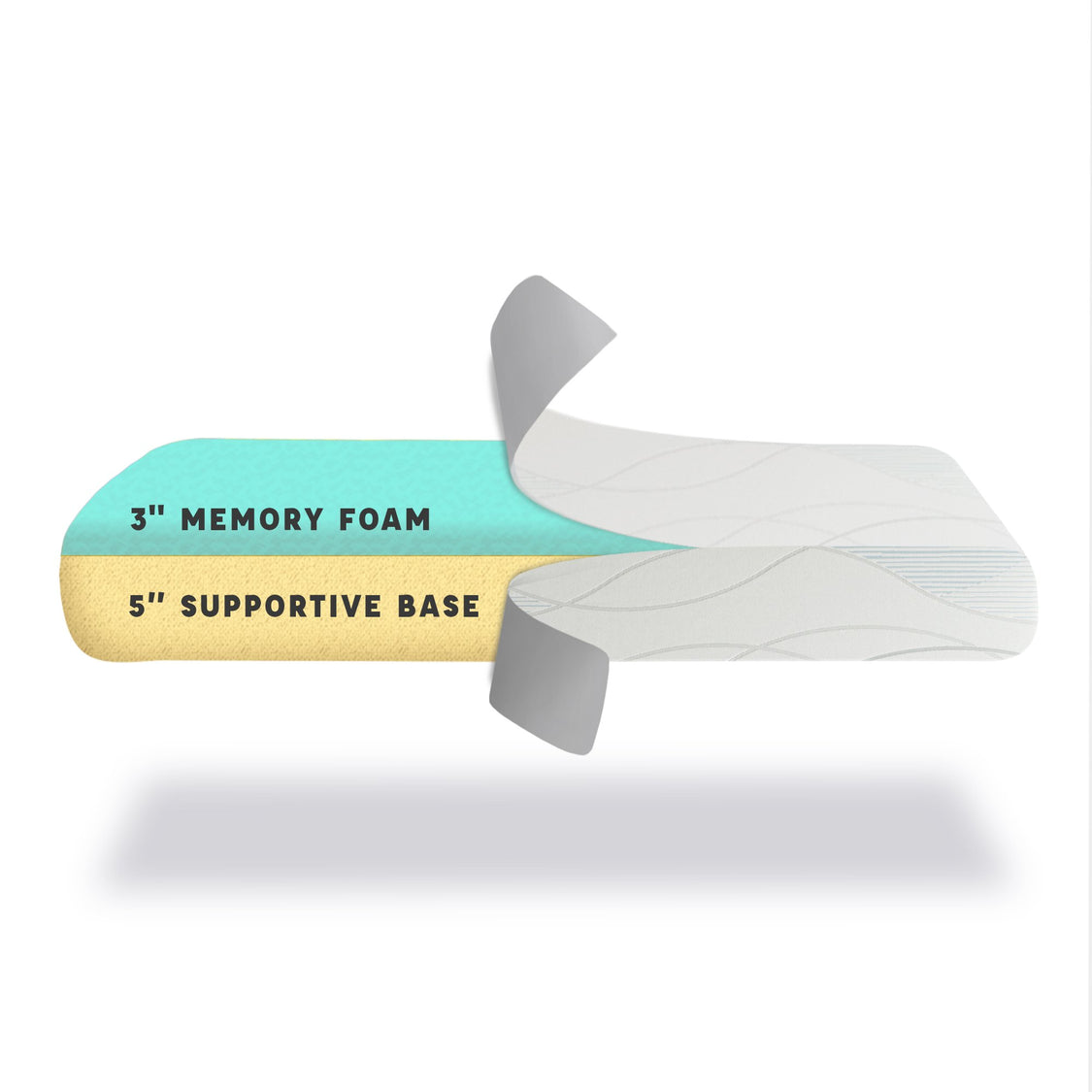 BeautySleep KIDS Acadia 8-inch Twin Memory Foam Mattress (T80200-1500)