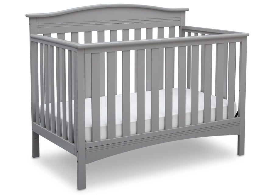 Grey (026) 16-Baker 4-in-1 Convertible Crib