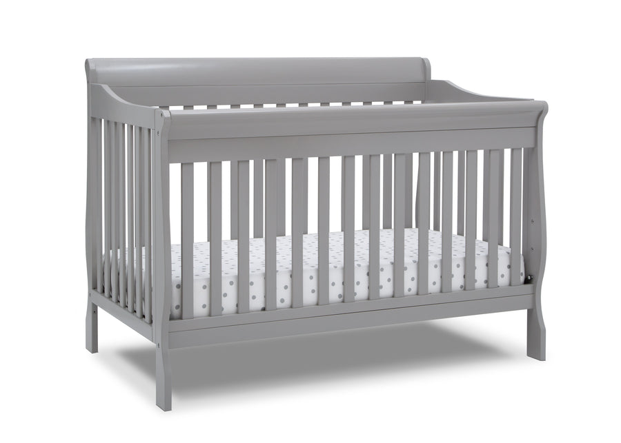 Grey (026) 27-Canton 6-in-1 Convertible Crib