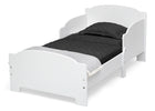 Textured White (1349) 3-Newport Wood Toddler Bed