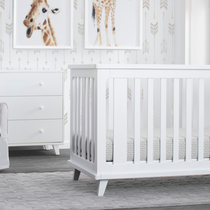 Ava 3-in-1 Nursery Set White 19