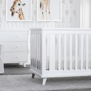 Ava 3-in-1 Nursery Set White 12