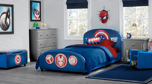Avengers Upholstered Twin Bed 16