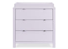 Lilac (539) 9-Cassie 3 Drawer Dresser with Changing Top