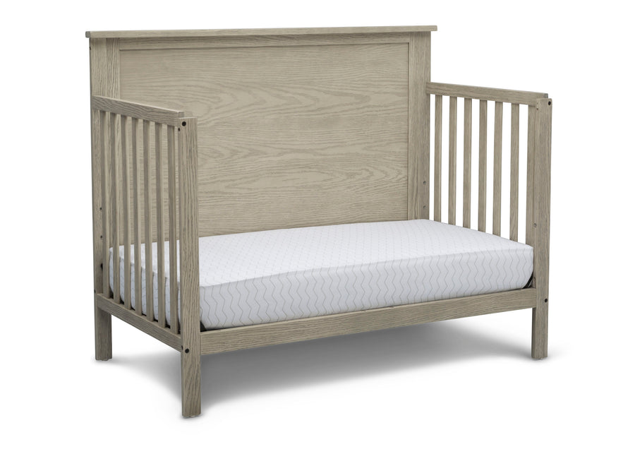 Textured Limestone (1340) 7-Middleton 4-in-1 Convertible Baby Crib