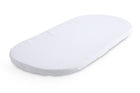 White (100) 2-Fitted Bassinet Sheet Set, 2-Pack - Compatible with the Following Simmons Kids Bassinet: 23351