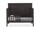 Textured Stone Grey (1460) 12-Sweet Beginnings Sage Flat Top 6-in-1 Convertible Crib