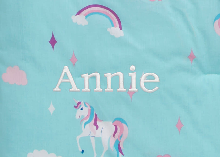 Unicorn (3011) 3-Personalized Nap Mat with Included Pillow and Blanket for Toddlers & Kids