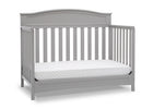 Grey (026) 23-Emery Deluxe 6-in-1 Convertible Crib
