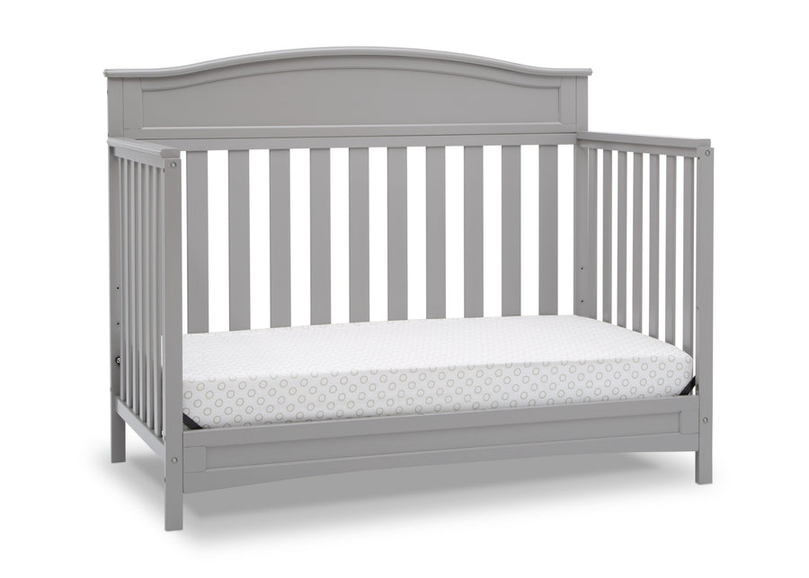 Grey (026) 23-Emery Deluxe 6-in-1 Convertible Crib