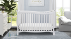 White (100) 13-Brookside 4-in-1 Convertible Crib