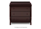 Espresso Cherry (205) 9-Universal 3 Drawer Dresser