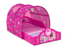 DCB: Minnie Mouse (1063) 5-Minnie Mouse Plastic Sleep and Play Toddler Bed with Canopy