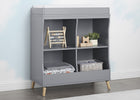 Grey with Natural (1359) 1-Jordan Storage Changing Table