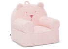 Blush Pink (1379) 8-babyGap Sherpa Bear Chair