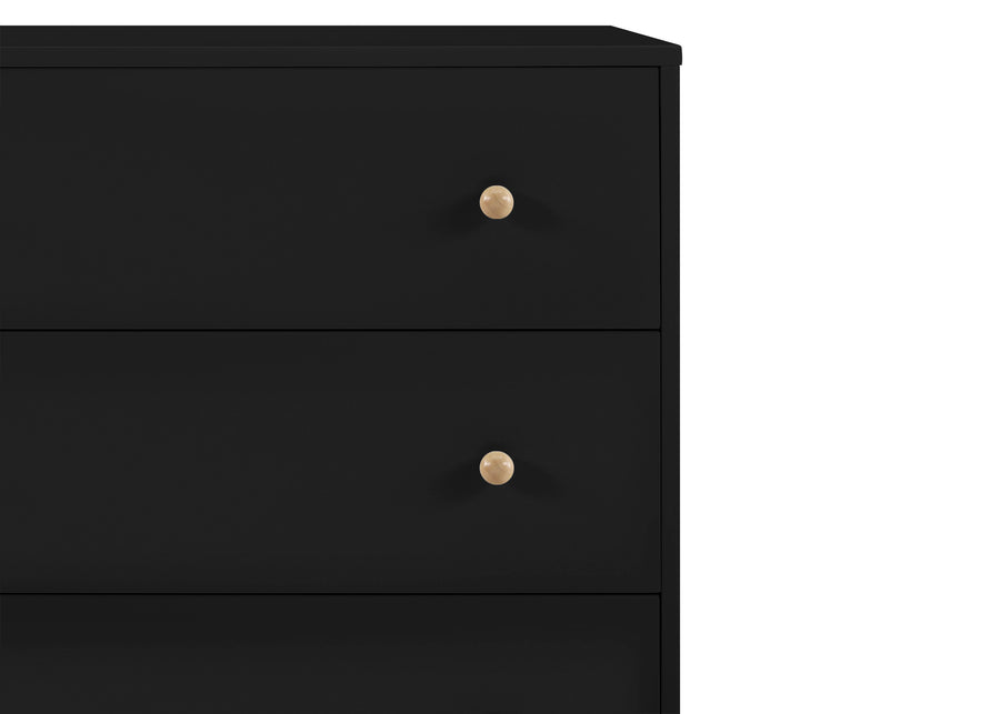 Ebony with Natural (1482) 4-Essex 3 Drawer Dresser