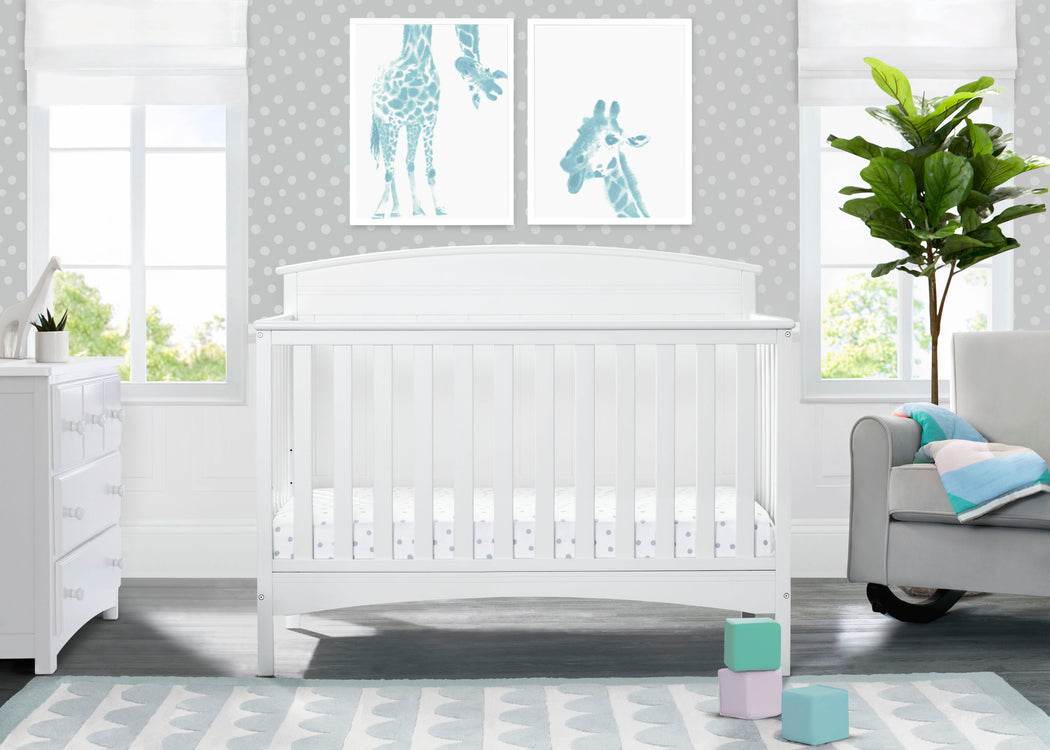 delta children archer 4-in-1 convertible crib Archer 4-in-1 Convertible Crib