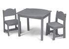 Charcoal (039) 3-Newport Table and 2 Chair Set