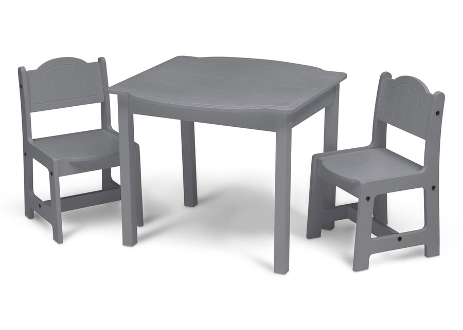Charcoal (039) 3-Newport Table and 2 Chair Set