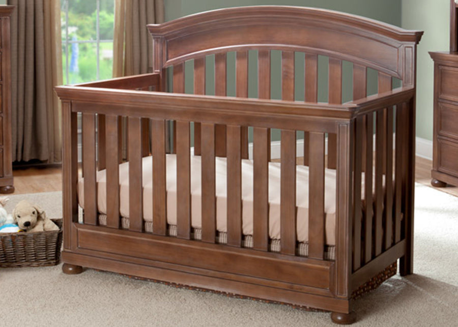 Simmons Kids Antique Walnut (267) Chateau Crib 'N' More, Room Shot a0a 1-Chateau Crib 'N' More