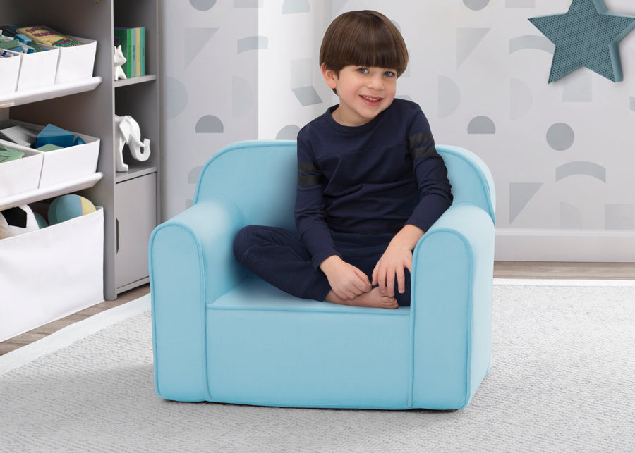 Blue (1182) 1-Cozee Chair for Kids