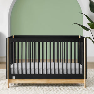 Ebony with Natural (1482) 35-babyGap Tate 4-in-1 Convertible Crib