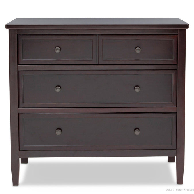 DCB: Dark Chocolate (207) 1-Classic 3 Drawer Dresser
