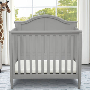 Parker Mini Convertible Baby Crib Grey 3